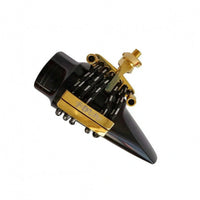 Coiled Braided Cord Ligature Gold-Tone Screw Clamp Ligature Adjustable Screws Mouthpiece Component Clamp Compact