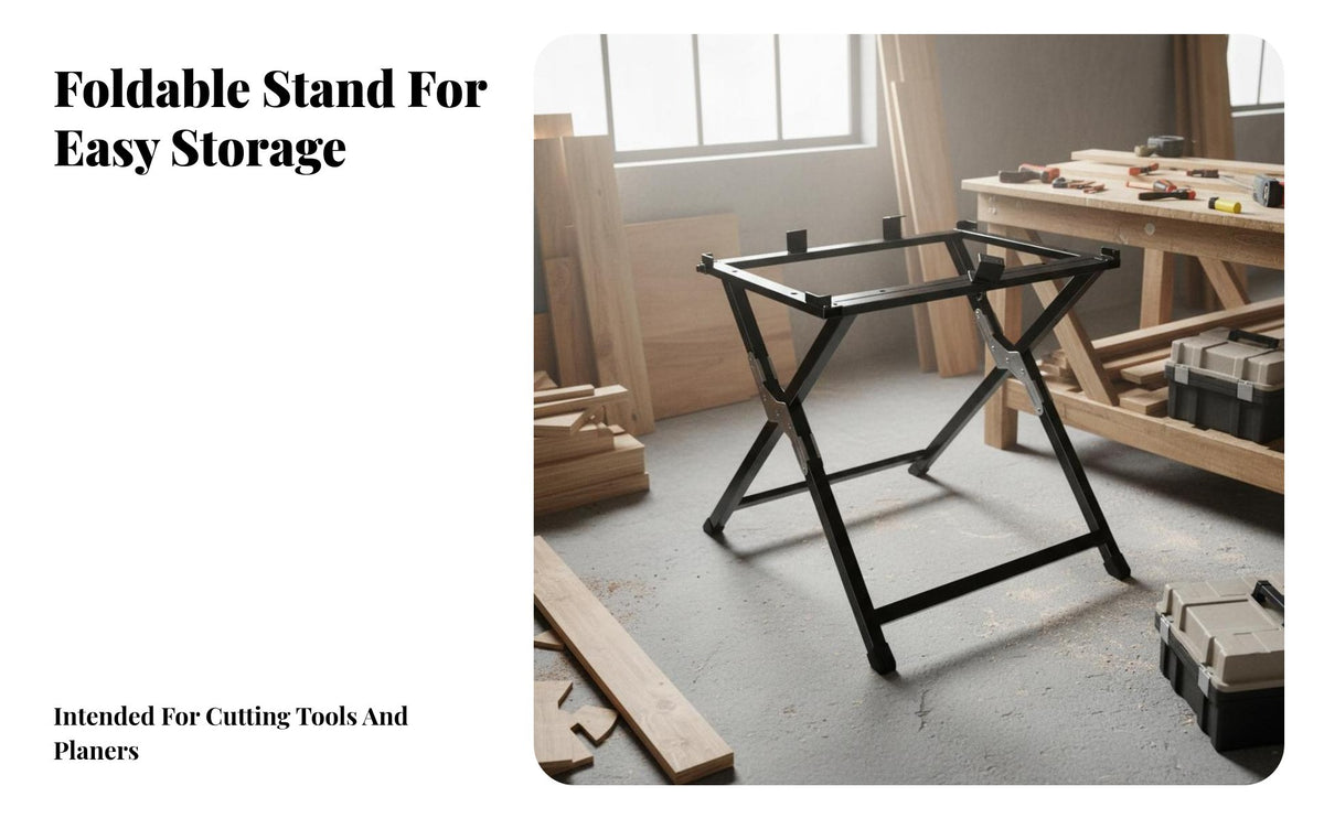 Foldable Miter Saw Stand Adjustable Support Arms Portable Saw Stand Quick Release Mounts Heavy Duty for Woodworkers, Contractors, DIY Enthusiasts, Woodworking, Job Site, Garage