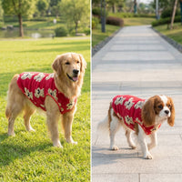Winter Warm Dog Vest in Polyester, Casual Style Anti-Shedding Dog Coat for Unisex Husky Clothing, Golden Retriever and Labrador Clothing