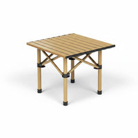 Easy Setup Camping Table Chairs Set Lightweight Folding Camp Table Sturdy for Market Stall
