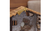 Nativity Stable with Star Religious Manger Vintagevintage Manger for Mantel