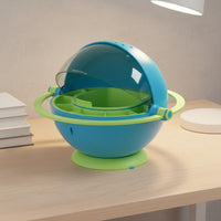 Space Capsule Habitat Transparent Dome Lid Silkworm Observation Container