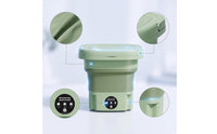Foldable Washing Machine Extract waterDrying Mini Washing Machine Portable Washer with Drain Hose Collapsible for Students
