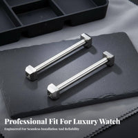 2 Pieces Watch Band Screw Pin Long-Lasting Watch Band Screw Pins DIY Repair Various Sizes Assortment