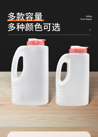 Large Capacity PP Plastic Cold Water Pitcher with High-Temperature Decals