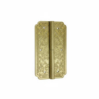 Vintage Design Chinese Design Door Hinge Oxidation Resistant Antique Brass Cabinet Hinge for DIY Enthusiasts