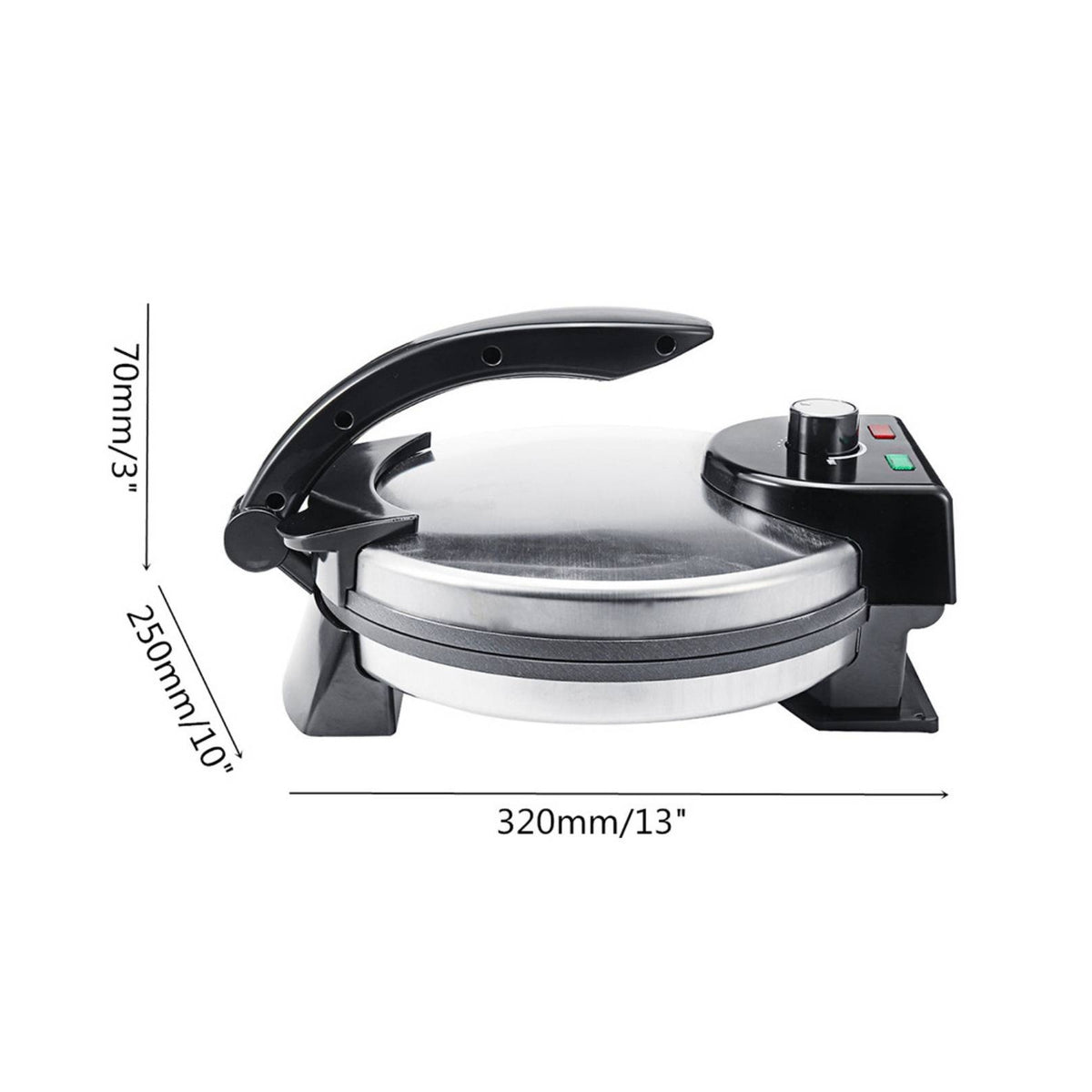 Countertop Electric Pancake Maker Compact Clamshell Pancake Maker