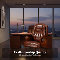 Reclining Computer Chair Managerial decompresssign rotating Seat Highspine-supporting Ergonomic Support for Professionals