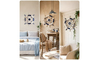 Ship Wheel with Rope Nautical Ship Wheel Handcrafted Decor for Living Room