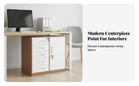 Lockable 3-Drawer Rolling document Cabinet Mobile Design 3-Drawer Rolling Cabinet UnderUnder-Desk Compatible Office Furniture effortless Gliding Drawers for Remote Workers, Students, Workspace, Study Room, Classroom