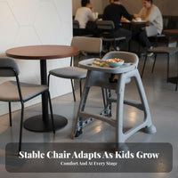 Infant Dining Chair Commercial Grade Infant Feeding Chair Easy to Clean children's Furniture for Infants, Young Children, Home, Hotel, Kitchen