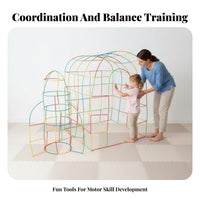 Movement Skill Development Kids Sensory Integration Roller Hand-Eye Coordination Stick and Ball Rolling Toy Long-Lasting Design Ball Push Roller Toy Child-Centered Inspired for Toddlers, Preschoolers, Kindergarten, Indoor, Outdoor, Backyard