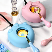 Dual-Outlet Cat Paw Electric Wax Melter for Sealing Wax