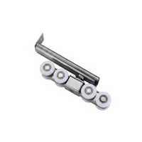 Stainless Steel Door Roller Effortless Glide Sliding Door Roller White Wheels