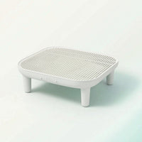 Rectangular Pedal with Slatted Grille Plastic Platform for Pet Owners