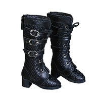 BJD Doll Boots Handmade Doll Figure Shoes PU Material Toy Accessory