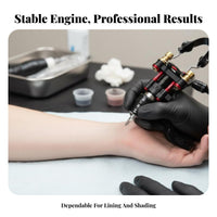 Slow Frequency Capable immediate transmission Rotary Machine Low Vibration Rotary engine Inker Lightweight skin art Equipment Adjustable electrical power for Beginners