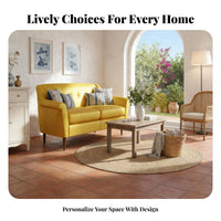 3 Pieces Multi-Piece Couch Set Mediterranean design Living Room Furniture Rustic Country Design Upholstered Seating for Homeowners, Lounging, Lounge