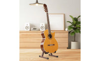 Detachable Solid Wood Instrument Stand Universal Fit Wooden Guitar Stand Padded Protection Triangular Instrument Holder for Guitarists