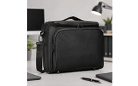 Spacious Projection Device Bag with Accessories Storage Pockets Portable Projection Device Case with Shoulder Strap Long-Lasting Adjustable for Business Trips