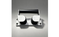 316 Stainless Steel Rope Guide Roller Bracket Marine Grade Boat Fairlead Roller Mirror Polished Boat Bow Fairlead Rustproof for Yachts