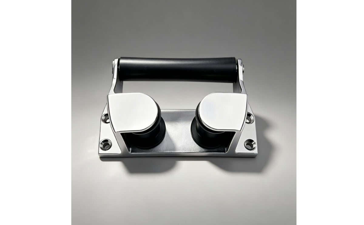 316 Stainless Steel Rope Guide Roller Bracket Marine Grade Boat Fairlead Roller Mirror Polished Boat Bow Fairlead Rustproof for Yachts