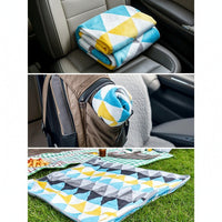 Knee Blanket Warm Throw Cozy for Journeyers, Campers, Car Travel, Camping, Office