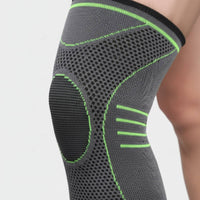 Ultra-Thin Knee Compression Sleeve Breathable Knee Brace Sleeve Knitted Sports Protection Men and Women for Running, Basketball, Football, Cycling