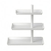 3-Tier Tray Stand Space-Saving Tiered Tray Stand Modern Sturdy for Hosts, Parties, Kitchen