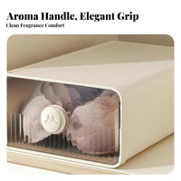 3 Pieces Underwear Box Set Compartmentalized Home Organization versatile