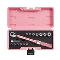 2.5-30 Nm Cycle Tension Wrench Set 1/4-Inch Tension Wrench Set Ratchet-Style Bike Maintenance Tool Kit Socket Heads