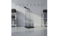 Acrylic Golf Club Rack Double-Layer Golf Club Display Stand Wear-Resistant Sports Equipment Anti-Slip for Golfers, Practice Rooms, Simulator Areas