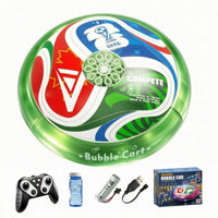 Bubble Soccer Car Translucent Circular Band Football Bubble Toy Car Kids Plaything Light and Sound 2.4G