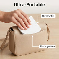 Folding Makeup Lights for Bedroom Vanity, Double Sided Illuminated Dressing Table Mirror, Compact Travel Design Handheld