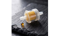 5 Pieces Fuel Filter with Transparent Shell Translucent Heater Fuel Filter Long-Lasting High Quality