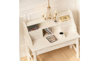 Miniature Display Cabinet Desk Lightweight Dollhouse Study Desk Composition Toy Furniture