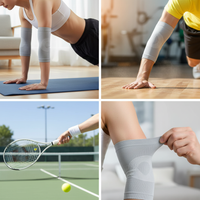 Modal Breathable Elbow Brace for Joint Protection and Warmth