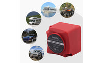 Potential Difference Sensitive Relay Ignition Protected Double Isolator 140 Amp Relay with LED Indicator for RV, Rough-Terrain Vehicles, Car