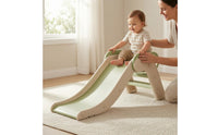 Foldable Indoor Slide Built in Handholds Children'domestic Slide Smooth Sliding Surface