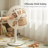 Capybara Fan Cover Anti-Pinch Safety Net for Children