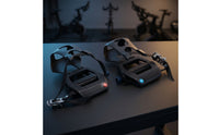 Nylon Straps Toe Clip and Strap Pedal Non-Slip Pedals with Toe Cages Textured Adjustable Strap Pedals