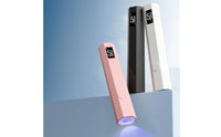 Handheld Nail Curing Lamp Rechargeable Nail Curing Wand Beauty Tool Compact for DIY Manicure Lovers, Home Manicures, Travel