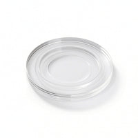 Clear Jewelry Display Tray Transparent Bangle Display Tray Visible Acrylic Bracelet Holder Tabletop for Jewelers, Photographers, Vanity, Boutique Counters