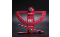 Rudder Angle Ruler Semicircular Travel Adjustment Tool Angle Ruler with Clamp for RC Controllers, Workshop
