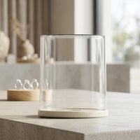 Cylinder Display Case Cylindrical Acrylic Display Box Transparent Storage Box Clear Showcase Transparent for Collectors