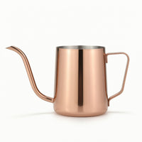 Stainless Steel Gooseneck Kettle Controlled Pour Kettle with Gooseneck Spout Compact Rust Resistant for Baristas