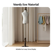 Stable Base Children's Clothing Display Lightweight Child Mannequin Easy to Assemble Child Mannequin Torso Decorative for Boutique Owners, Online Sellers, Shop Window, Trade Exhibition, Photography Studio, Sewing Room