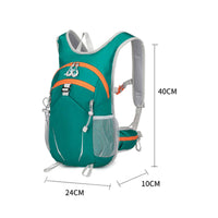 Large Capacity Small Hiking Backpack Close-Fitting Design Cycling Daypack Multiple Pockets Outdoor Gear
