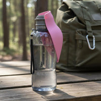 Dog Mobile Water Dispenser Bottle Large Capacity Portable Dog Water Bottle Lanyard Strap for Medium Dogs, Walking, Hiking