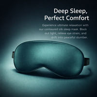 satin Sleep with Ice for Travel Essentials Airplane Adjustable Strap Lightweight Eye Cover for Women